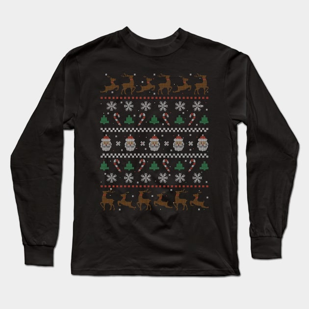 ugly christmas Long Sleeve T-Shirt by mikevdv2001